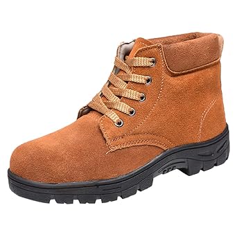 Amazon Co Jp 安全靴 作業靴 男子用 スチールトウ 耐滑 防刺 足元の保護 通気性 耐久性 全7サイズ Us8 5 Eu42 Uk8 産業 研究開発用品