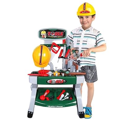 Auwish Kids Play Workbench Set Toddler Boys Kuwait Ubuy