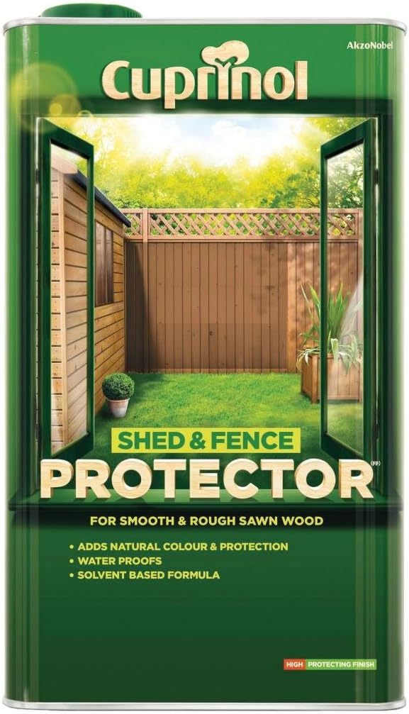 CuprinolShed & Fence Protector Preserver - Chestnut 5 Litre
