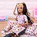 chinatera Children Toy Monster Long Hair Doll Head Plastics DIY Doll Accessories Gift Handmade Fashion Wig