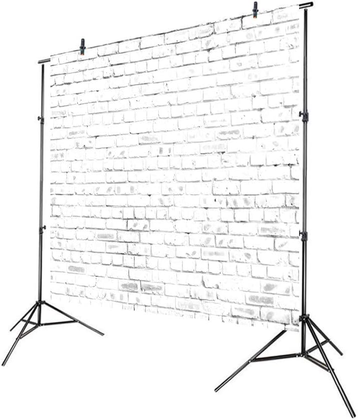 Aisnyho White Brick Wall Backdrop Vintage Retro Backdrops Background ...