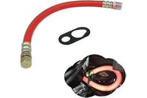 PLRTLIREN 3/8" pipe thread Oil Drain Hose replaces STAN1438 fit for Compatible with B-ri & S-tra Tecumseh, Ko-hler Engines(1pc)