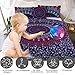 Sleepwish 4 Pcs Love Stretches Bedding Bohemian Retro Indian Bohemian Duvet Cover Set Twin Size