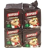 4 Kopiko Cappuccino with Choco Grabules Instant Coffee (4 pack x 10 sachets)