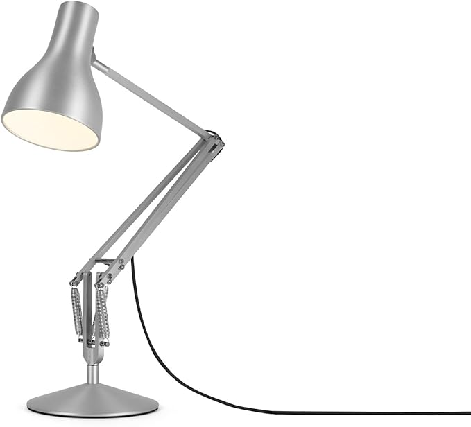 silver anglepoise lamp