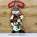Alonea Christmas Wreath Christmas Snowman Hang The door Party Door Decor (Color Random)