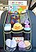 Backseat Car Organizer and Protector for Kids Back Seat Storage withGift Bonus for Family Traveling