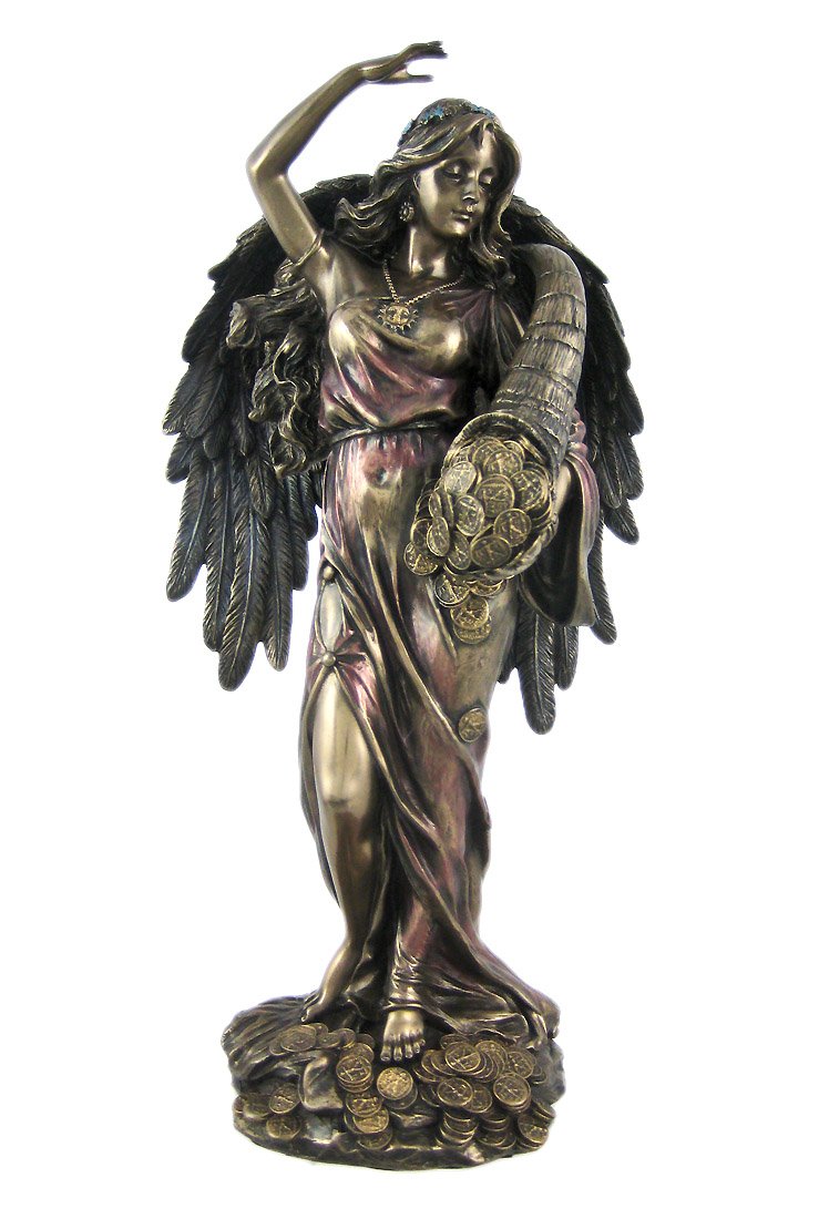 Veronese Bronze Fortuna Roman Goddess Of Fortune Statue Tykhe Buy