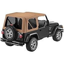 Amazon.com: Bestop Spice Sailcloth Replace-a-Top Soft Top with 