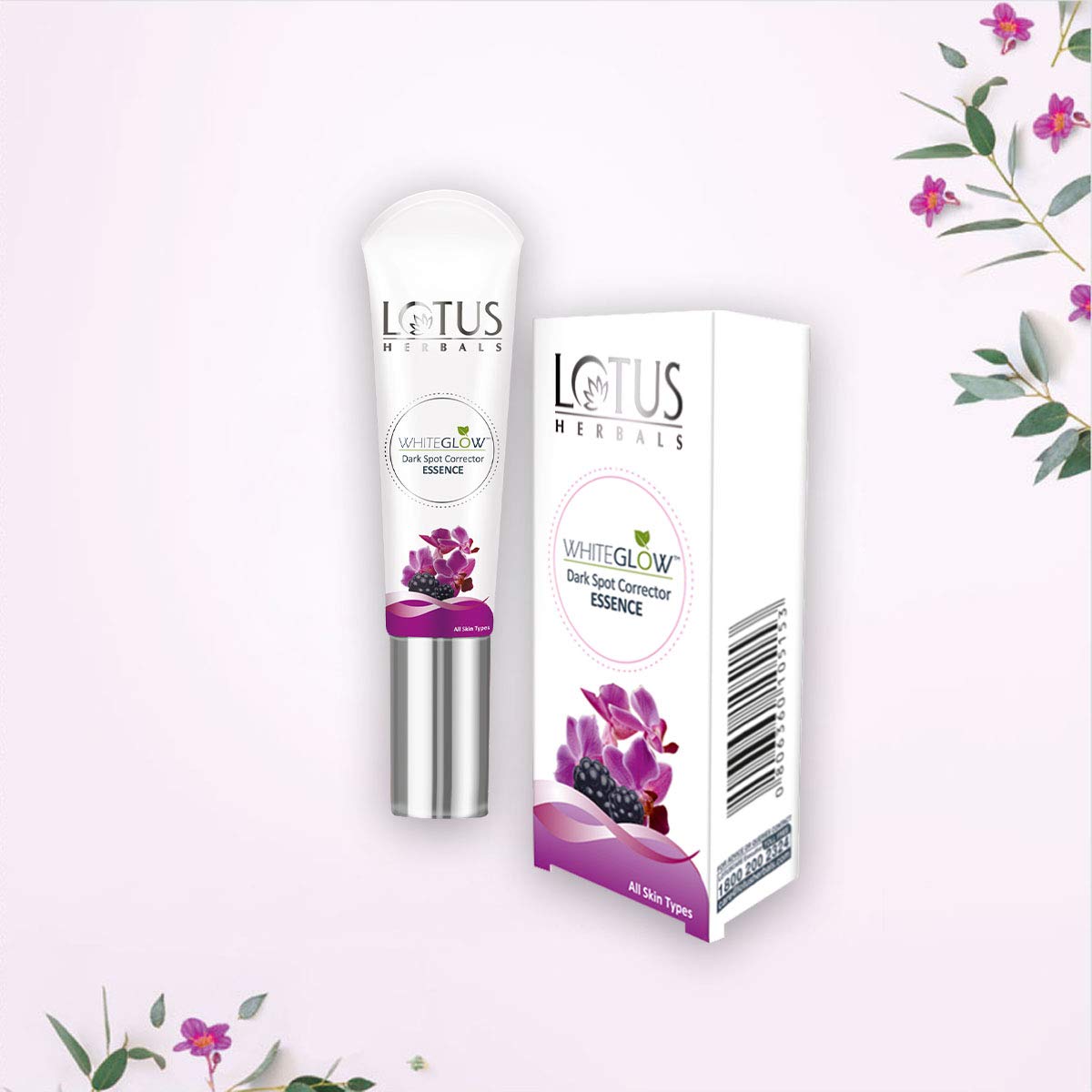 lotus white glow dark spot corrector essence