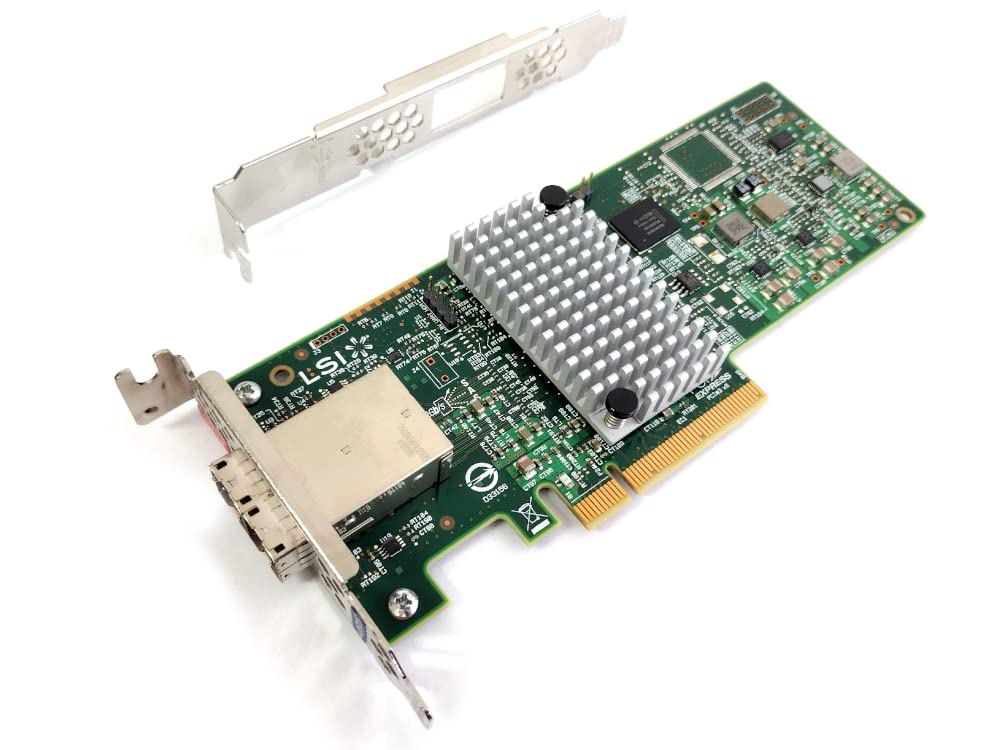 Avago / LSI LSI00343 9300-8e 12Gbps 8 Port SAS SGL PCI-E Host Bus Adaptor