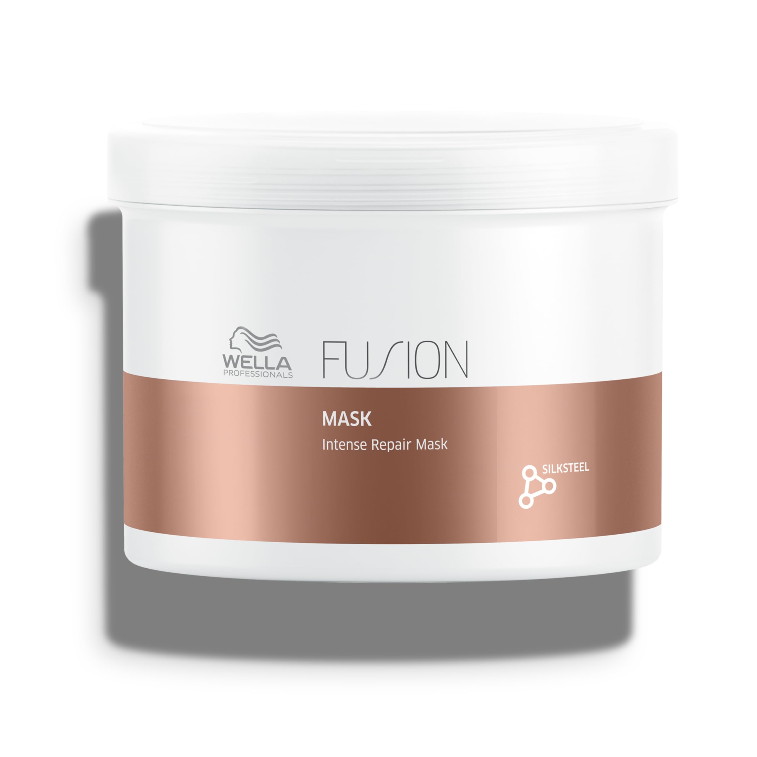 Wella Professionals Fusion Intense Repair Mask for Damaged Hair | Repairs, Strengthens & Protects Against Breakage for Smooth, Silky Hair | 16.9 Fl Oz