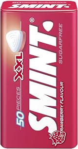 Smint Sugar Free Strawberry Mints 12 x 50 XXL Tins Vegetarian view 2