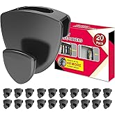 Latoxcaa Space Saving Hanger Hooks 20Pcs, Upgrade Heavy Duty Space Saver Hangers Connector Hooks for Clothes, Premium Hanging