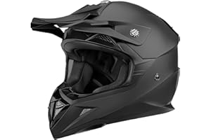 YEMA Dirt Bike Helmet DOT Approved - Motocross ATV MX BMX Offroad Full Face Helmet with 8 Ventilation Vents & Removable Liner, Adult Unisex Motorcycle Helmet for Trail Riding - YM-915