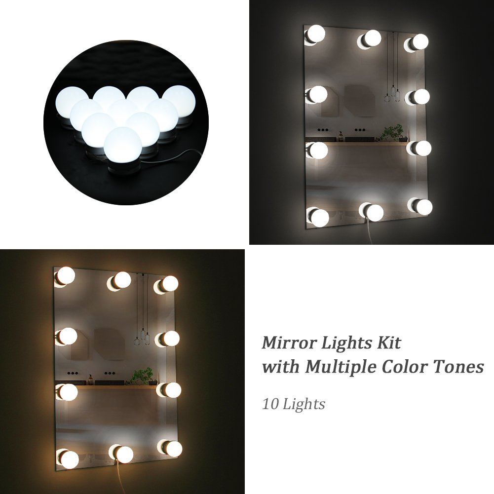 Mirror Not Included Plug in LED Vanity Lighting Strip with Quality