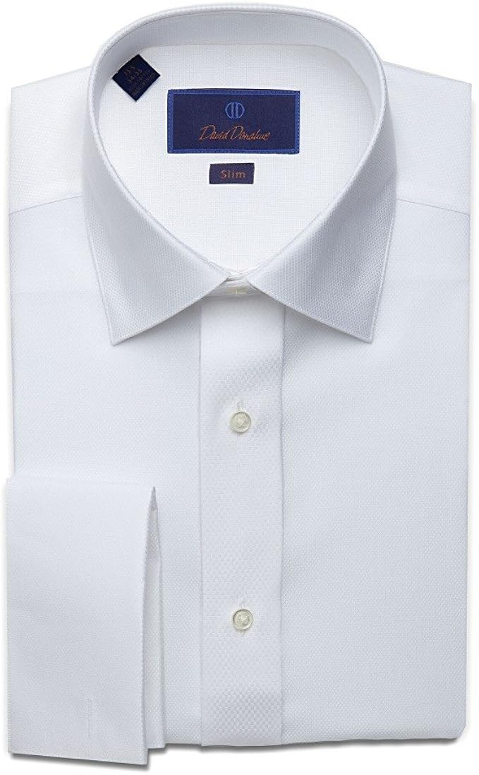 white slim fit dress