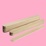 TNBL Large Disposable Wooden Waxing Spatulas 50 Pack 6in Birchwood view 4