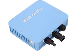 Yunir 600W Micro Solar Inverter for 2pcs 300W Solar Panels, MPPT Grid Tie Inverter with Wide Input Voltage (500W), Yunirzghrtxsuc1-14