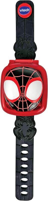 - Reloj Educativo de Spin, Spidey y su Superequipo, Juguete Niños +3 Años, Voz Original, Juegos Educativos, Cronómetro, Alarma y Esferas Personalizables, Versión ESP