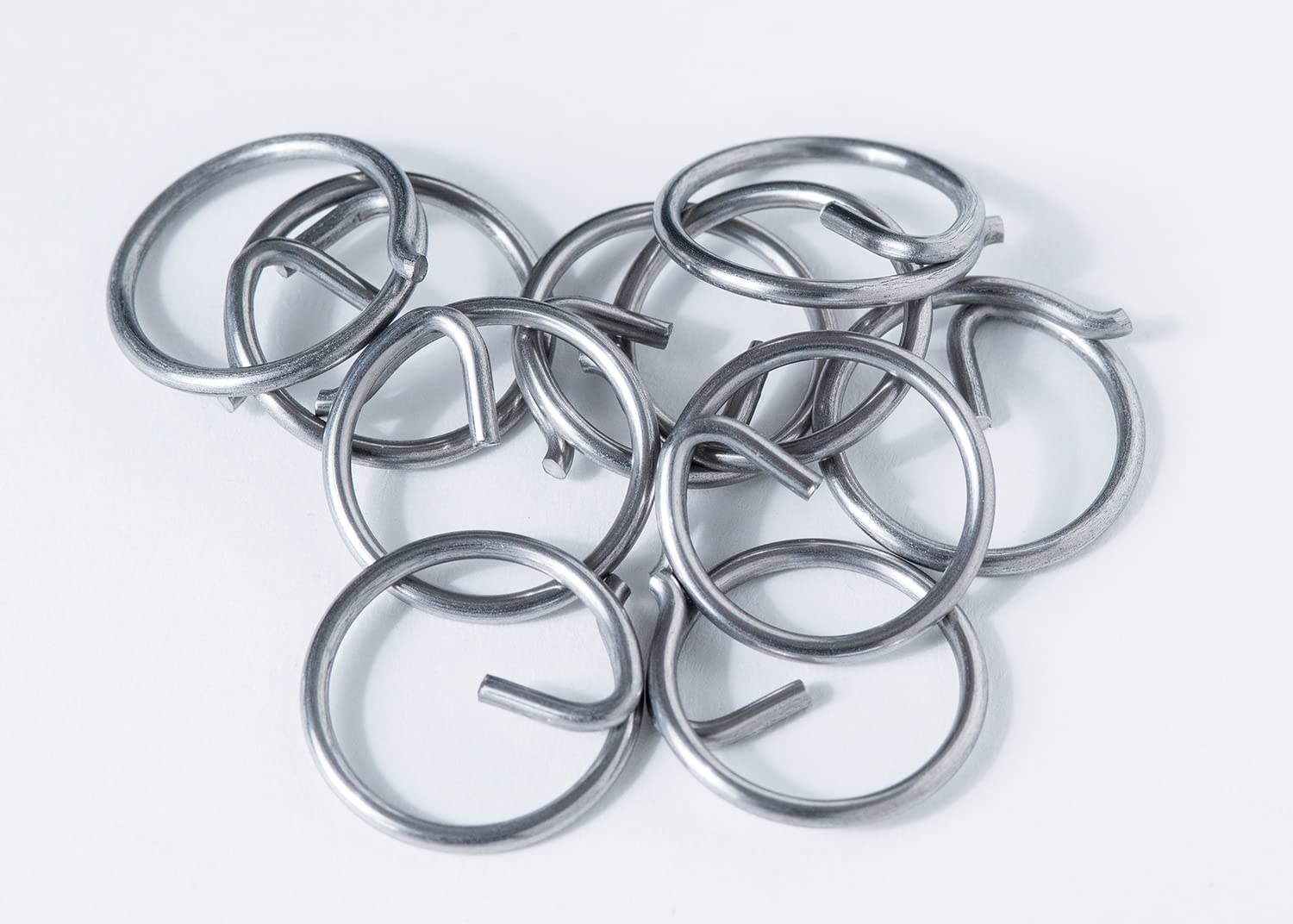New Marine 10 ring pins V4A AISI 316 1.4401 2.0 mm x 23 mm