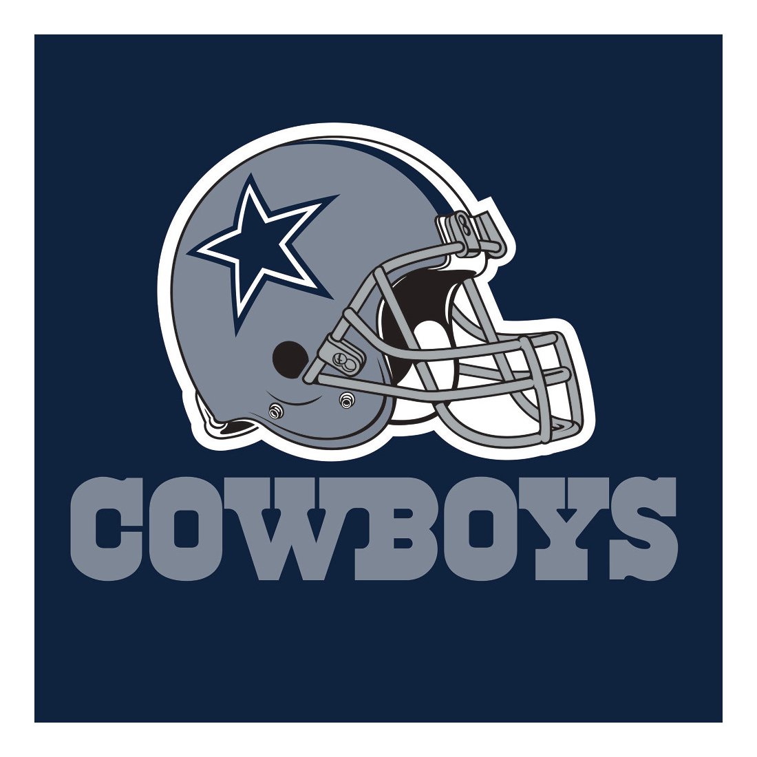 Party Supplies Creative Converting 192 Count Dallas Cowboys Lunch