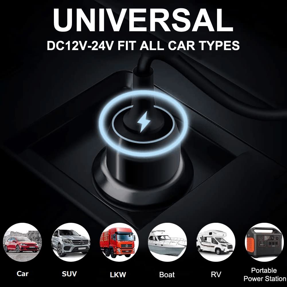 HKY 20V PD USB-C DC Coverter Cable Kit for ResMed AirSense 11 AutoSet/Elite/CPAP Machines & ResMed AirMini CPAP/AutoSet/AutoSet for Her Portable CPAP Machine Power Cord Airsense 11 AirMini Supplies