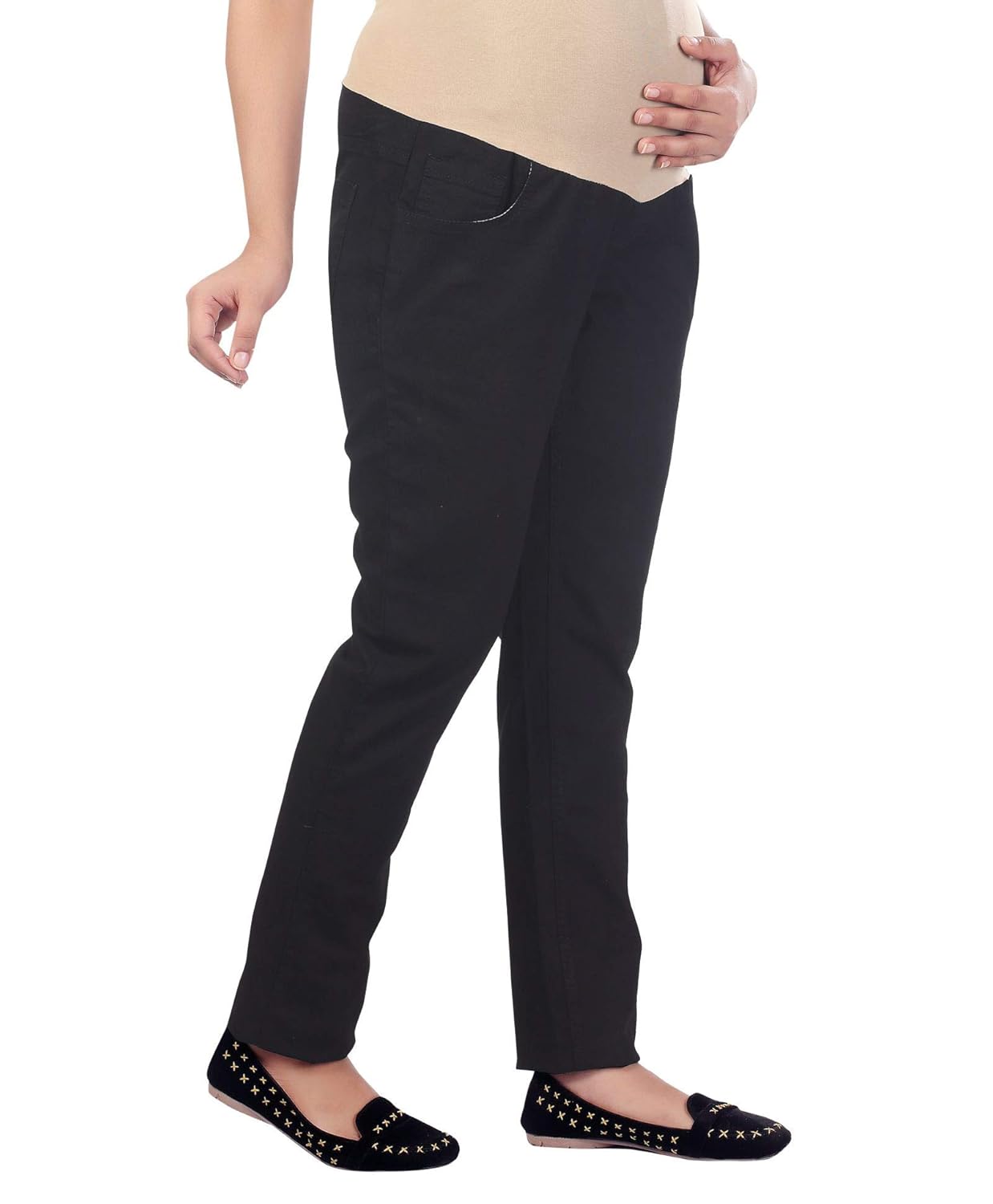 pregnancy black pants