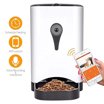 Amazon Com Lhyl Automatic Pet Feeder Food Dispenser For Dogs