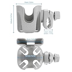 Accmor Stroller Cup Holder with Phone Holder, Bike