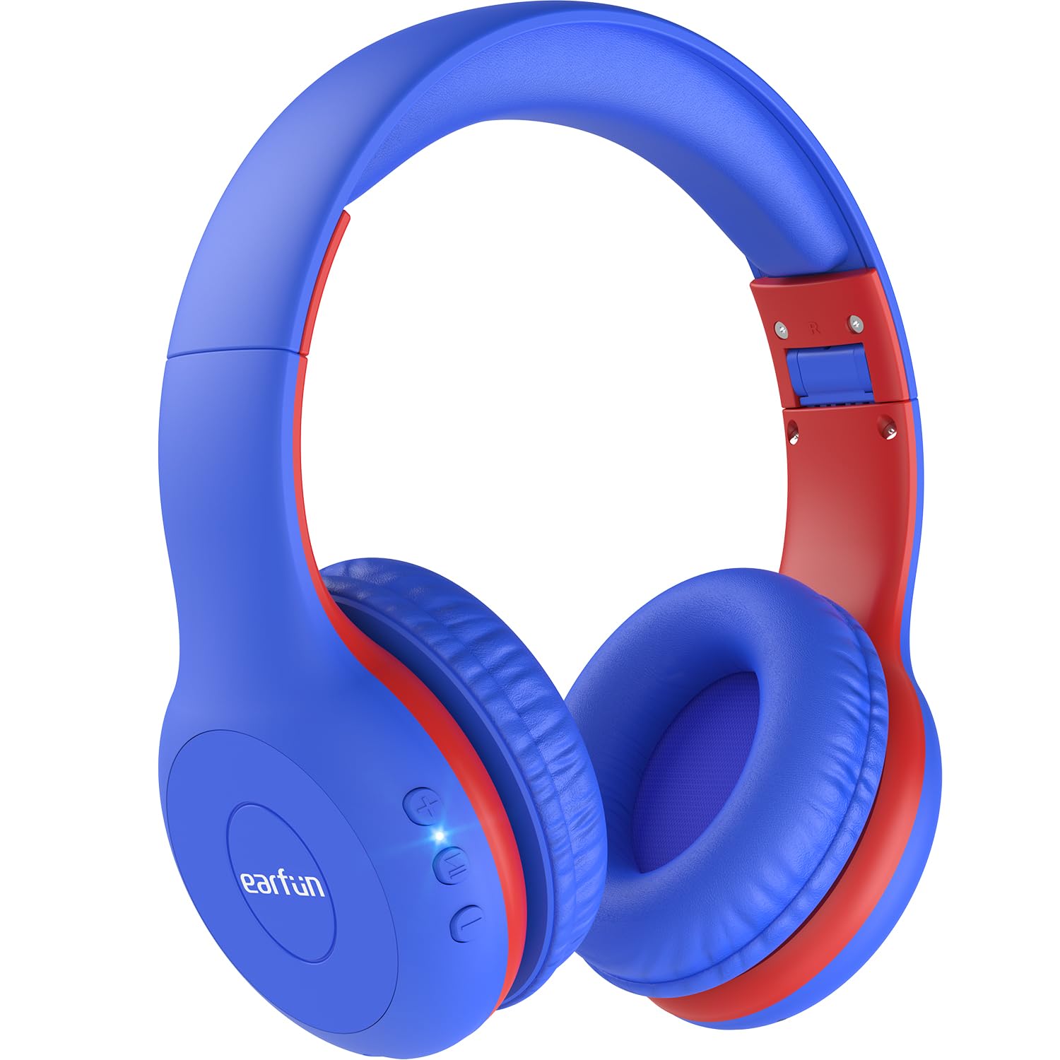 EarFun Kids Headphones Wireless, Bluetooth 5.4 Headphone for Child with Mic, 85/94dB Volume Limited Foldable Over Ear, Hi-Fi Stereo Sound, 40H Playtime, Tablet, Phone, PC, School/Travel, Gift, Navy