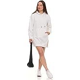 Hoodie Dress for Women – Trendy Pullover Long Fleece Oversized Sweatshirt Dresses for Women 2025 with Pockets, Split Hem
