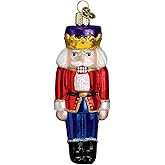 Old World Christmas Nutcracker Prince Glass Blown Ornament for Christmas Tree, Handcrafted Holiday Decoration, Holiday Collection