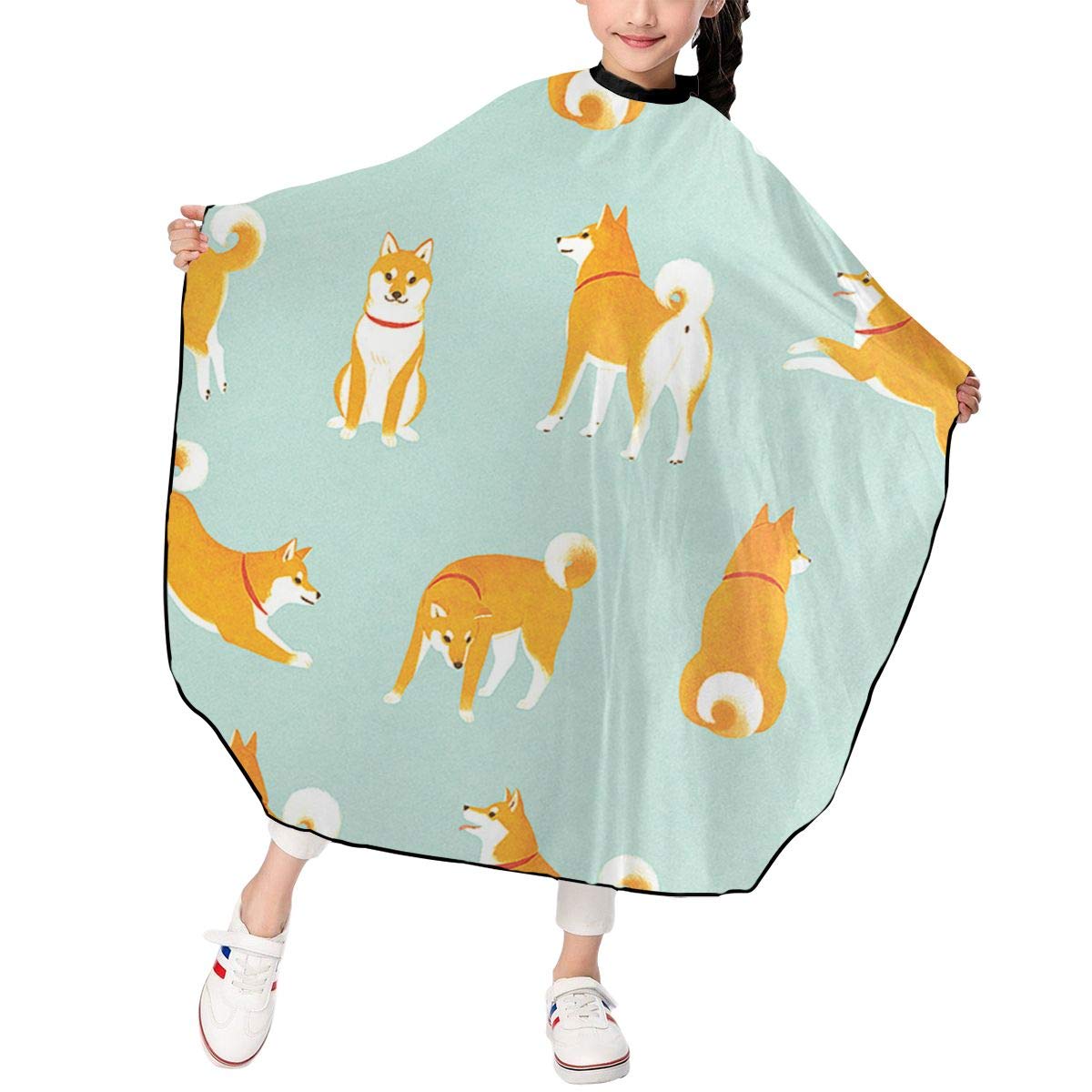 Amazoncom Cute Shiba Inu Puppy Kids Haircut Barber Cape