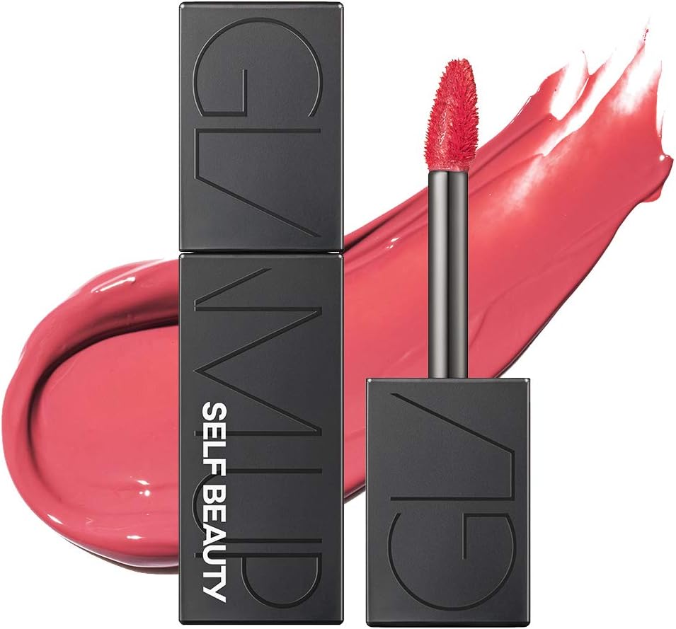 SELF BEAUTY Editor's Pick Glam Up Moisturizing Lip Tint, Gloss, Lipstick - 5 Colors (03. Strawberry Ice)