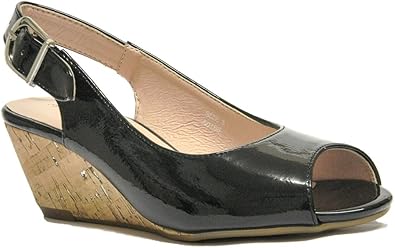 ladies wide fit sandals size 8