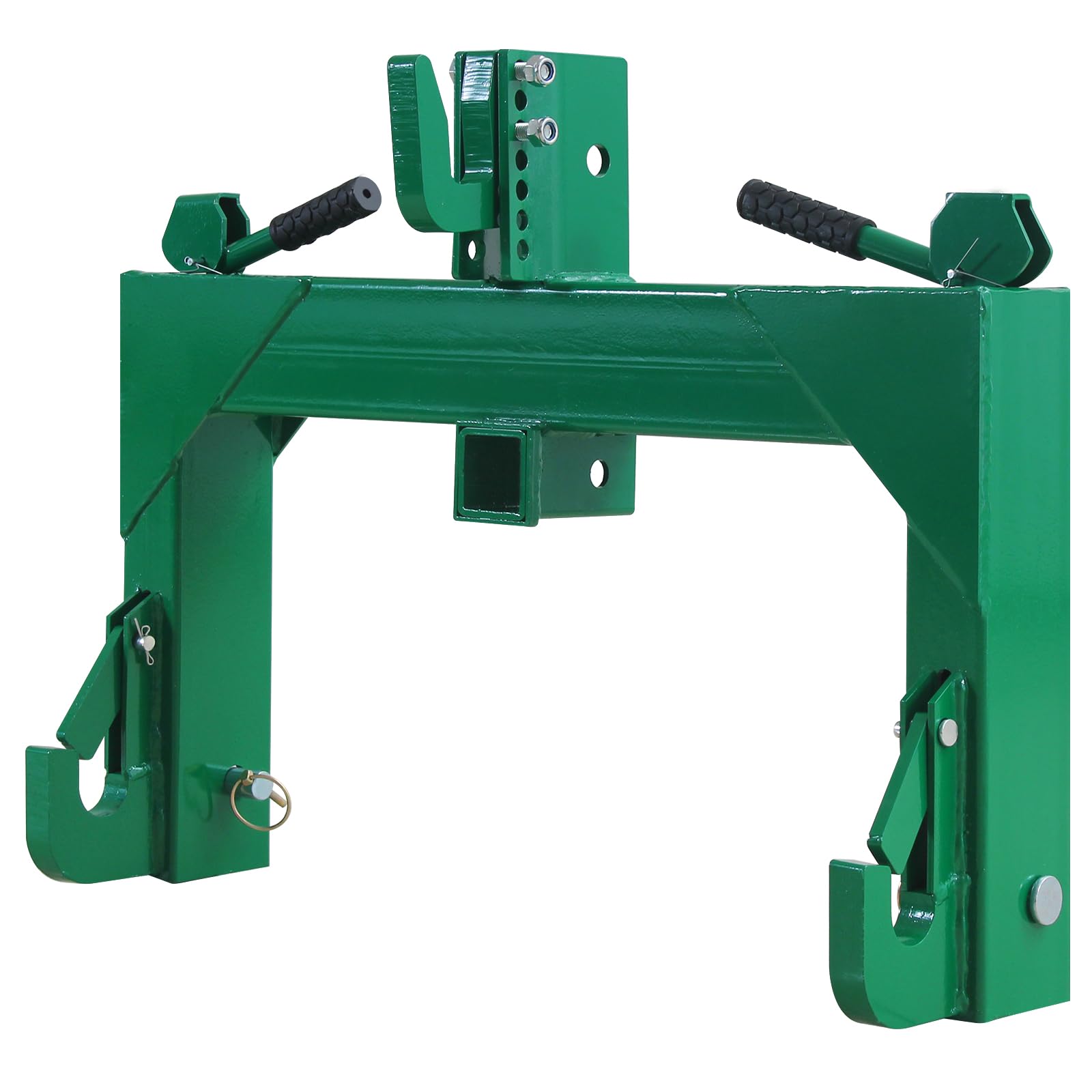 Photo 1 of 3 Point Quick Hitch for Category 1 Tractor, Quick Hitch for Tractor 3 Point Hitch with 2" Receiver and 5 Level Adjustable Bolt