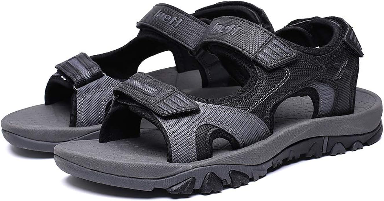 Amazon.com | Men Sandals Breathable Outdoor Beach Casual Flats Sandals Male Outdoor Offroad 