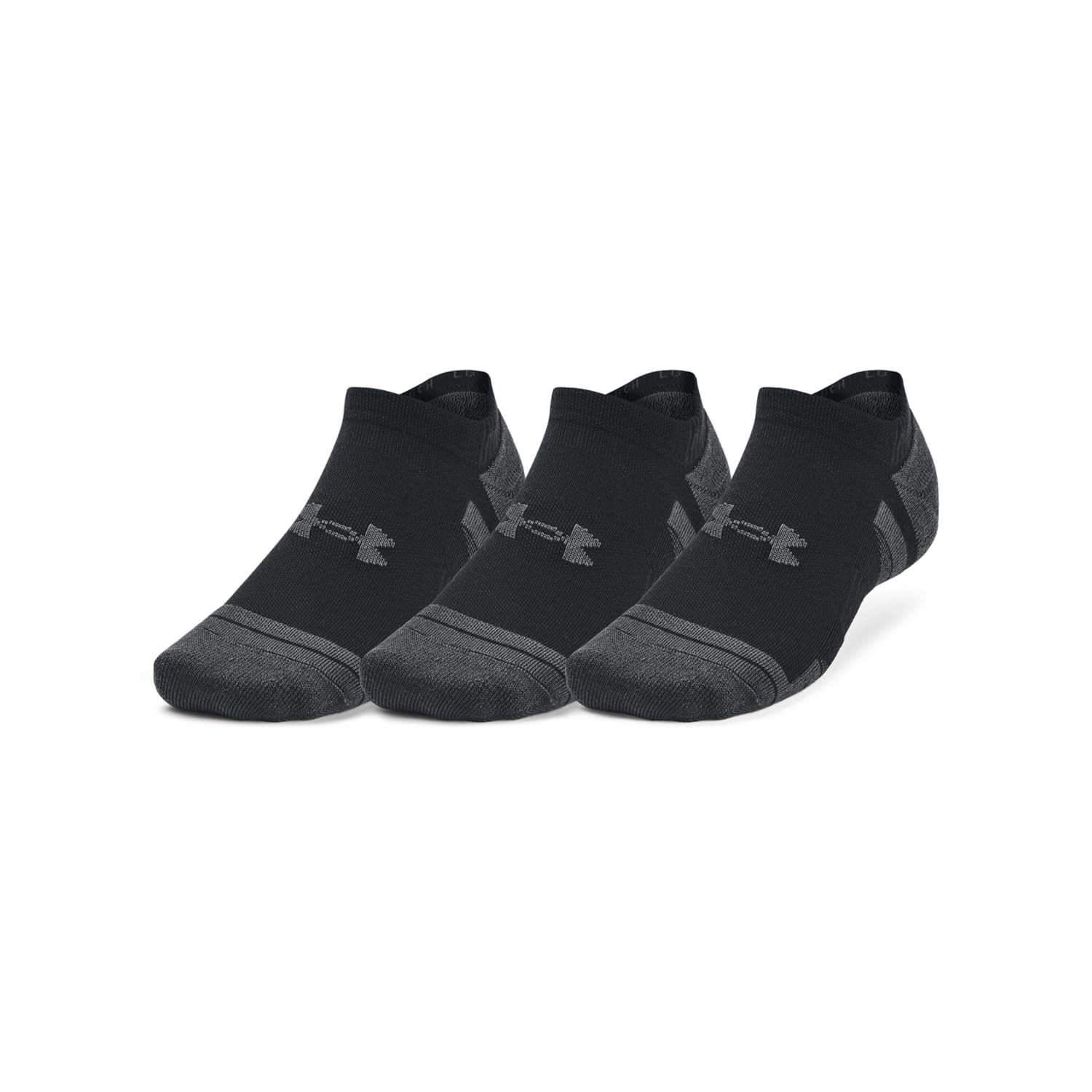 Under Armour Unisex 3pk UA Performance Tech 3er-Pack NS, Schwarz, L (42-47.5 EU) 3