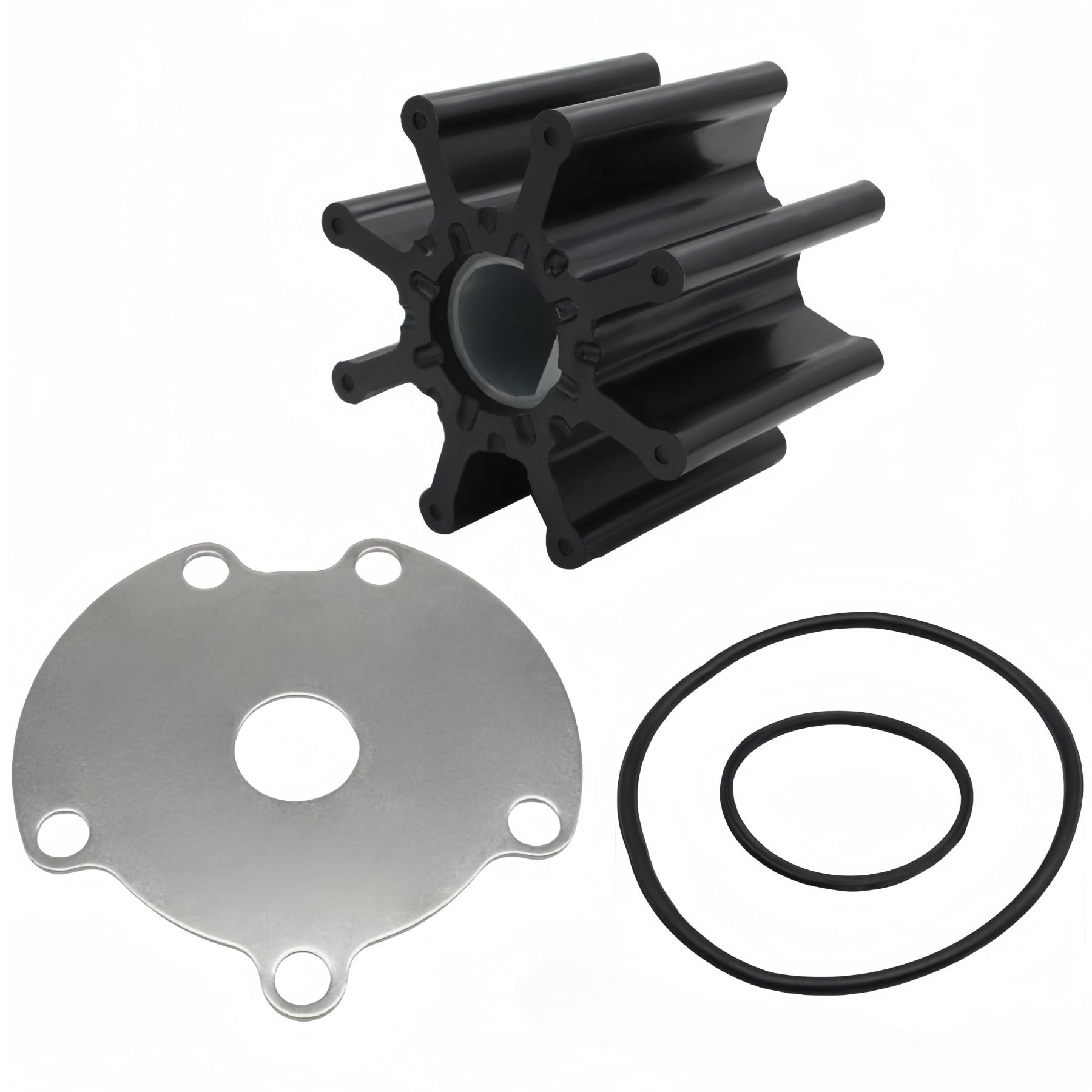 Photo 1 of GHmarine 59362T6 Water Pump Impeller Kit for MerCruiser Bravo 1 2 3 V8 Stern Drives Inboard Engines 4.3L 5.0L 5.7L 7.4L 47-59362T6 Sierra 18-3237 18-3087