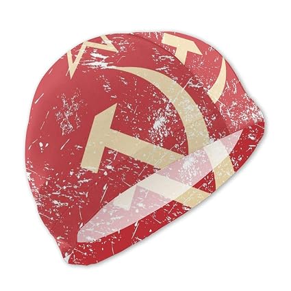 Amazon Com Volodym1970 Kids Swim Cap Communism Soviet Union