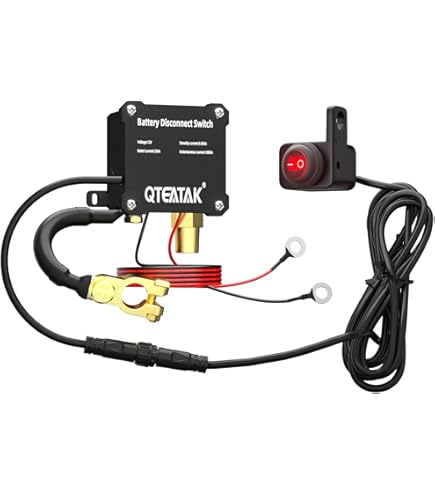 OMP EA/462 Interruttore Principale Batteria – On/Off Manuale Con Chiave Estraibile E Dadi, Per Auto E Veicoli Da Corsa