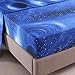 YOU SA 3D Galaxy Starrying Night Bedding Set Microfiber Bed Sheets (Full,02)