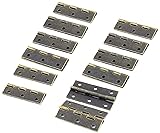 XMHF 2 Inch Butt Hinges for Cupboard Cabinet Home
