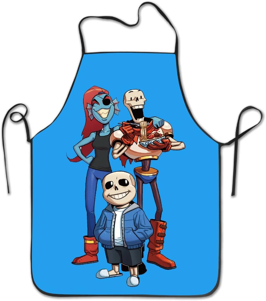 Women's Apron UnderTale Kitchen And Cooking Apron, Durable Stripe For