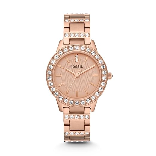 Jesse Analog Rose Gold Dial Watch - ES3020