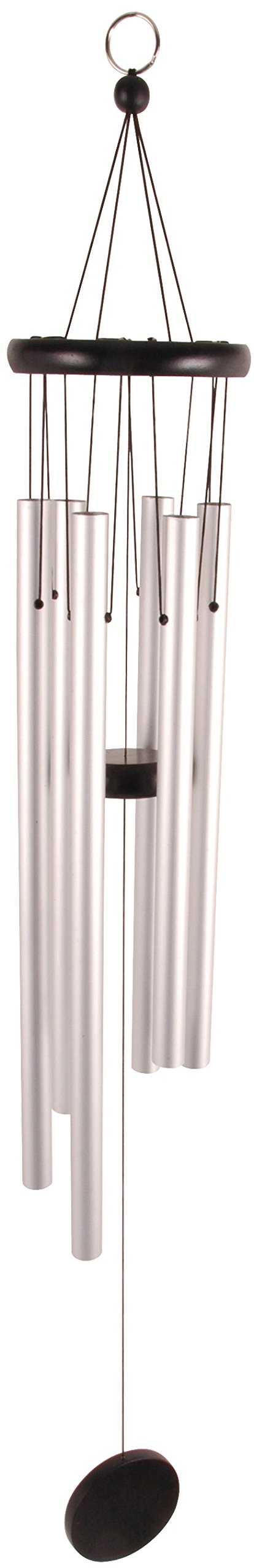 Esschert Design Wv12 77 x 13 x 13cm Metal Chimes - Silver