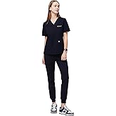Zenir Women's Medical Scrub Uniform Pants S-5XL w/Pockets