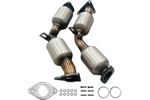 SAROTIN Catalytic Converter Compatible with Infiniti 2007-2008 G35 VQ35HR, 2008-2013 G37, 2010 M35, 2011-2013 M37, 2008-2010 EX35, 2013 EX37, 2009-2012 FX35, 2013 FX37 3.5L/3.7L (EPA Compliant)