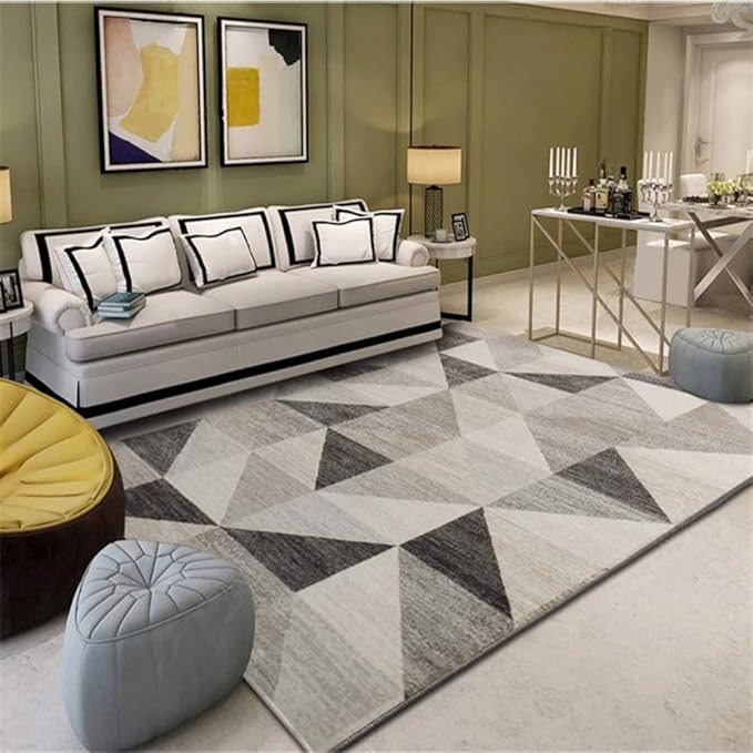 Amazon.de: Moderne Geometrische Teppich, Weich Teppiche Anti Rutsch